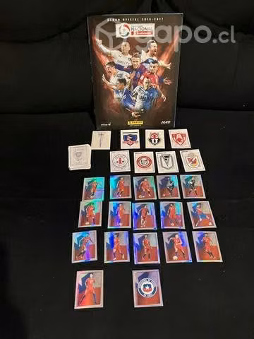 Láminas album Campeonato Nacional 2016-2017