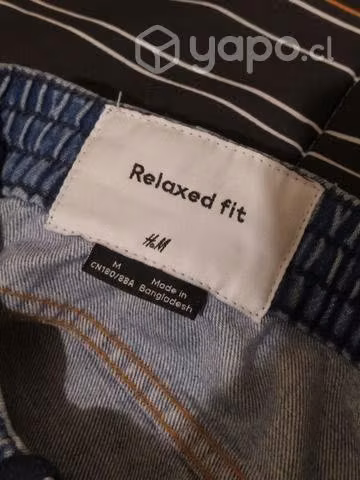 Jeans Relaxed fit h&m hombre talla 44 - Imagen 2