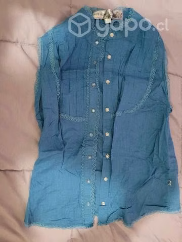 Camisa sin mangas talla s