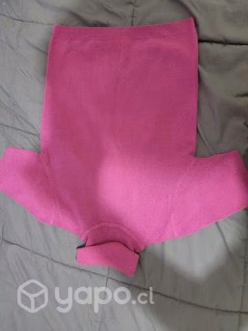 Sweater fucsia manga corta