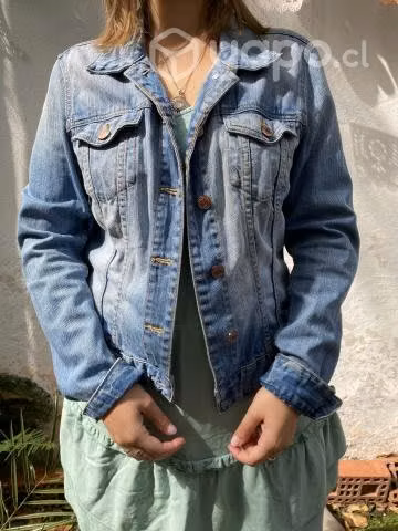 Chaqueta mezclilla M-L