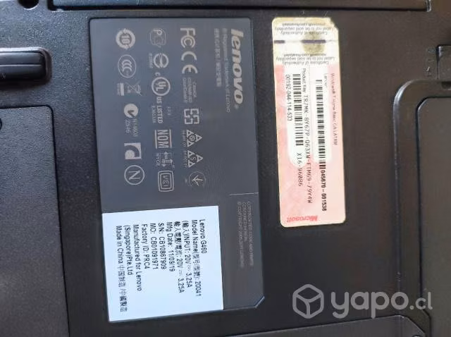 Lenovo g460 para desarme pantalla quebrada - Imagen 2