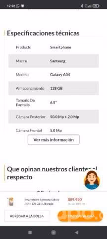 Samsung A04 - Imagen 2