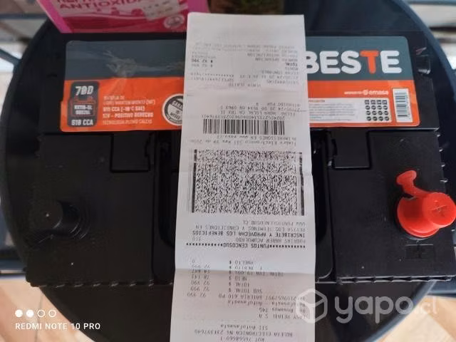 Bateria 12V 70A Beste positivo izquierdo - Imagen 2