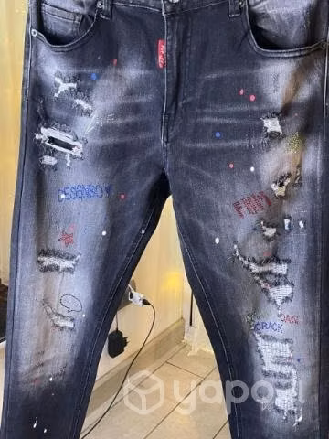 Jeans slim pitillo talla 40 hombre - Imagen 3