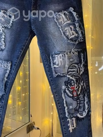 Jeans slim pitillo talla 40 hombre - Imagen 5