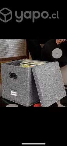 Caja para guardar discos de vinilo