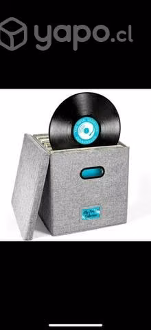 Caja para guardar discos de vinilo