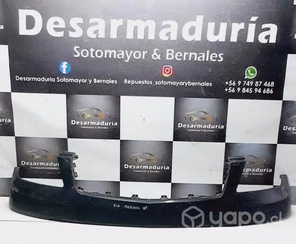 Parachoque delantero Kia Mohave 2009 a 2015 2.1