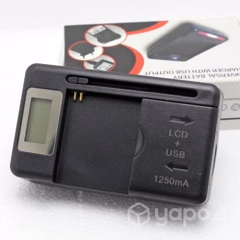 Cargador de baterías de 3.7v