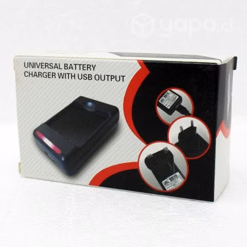 Cargador de baterías de 3.7v