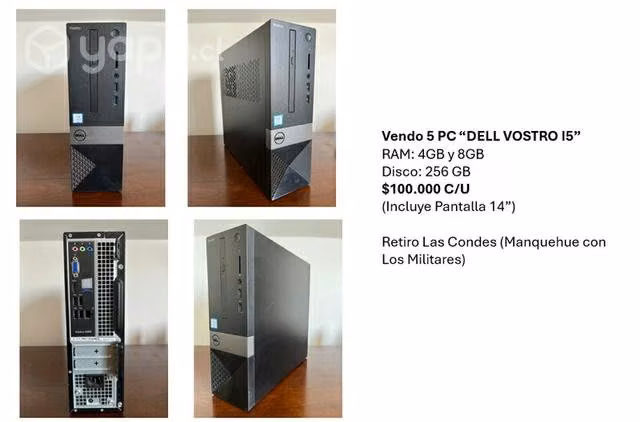 Dell Vostro I5 computador escritorio
