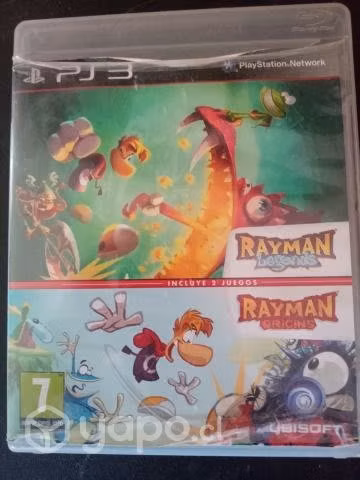 Juego Rayman 2 juegos en un dvd.