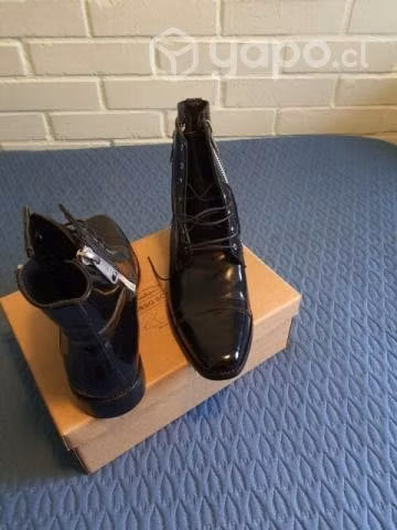 Botas rockeras de cuero - Imagen 4