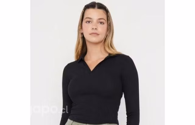 Poleras tipo polo un solo uso