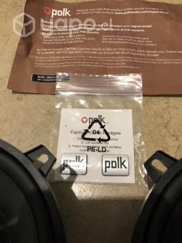 Parlantes de auto polk permuto por calefont, cocina o refrigerador. - Imagen 4