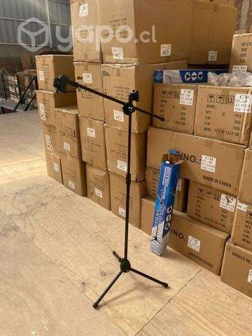 Soporte Pedestal Para Micrófono Atril Con Boom - Imagen 3