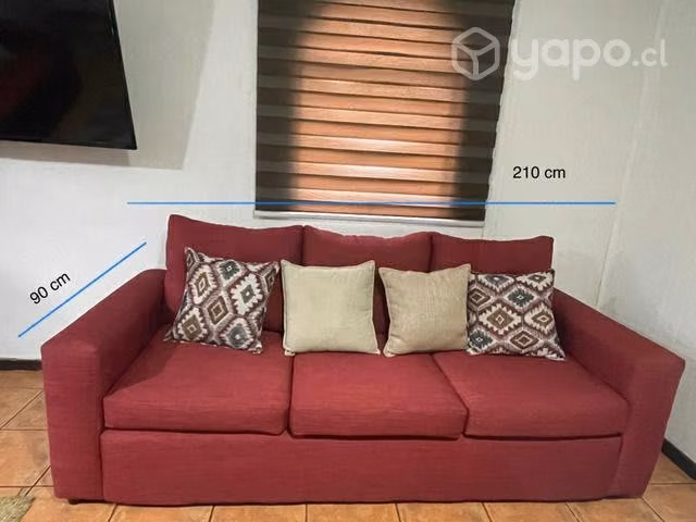 Sillón XL burdeos