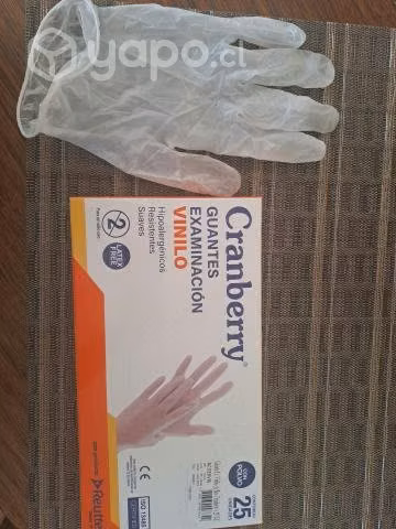 Guantes de vinilo