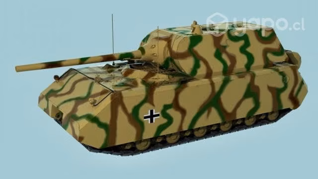 Maqueta Tanque Alemán Panzer VIII Maus, 1/72