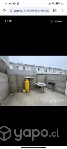 Se arrienda casa amoblada