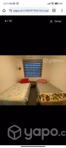 Se arrienda casa amoblada