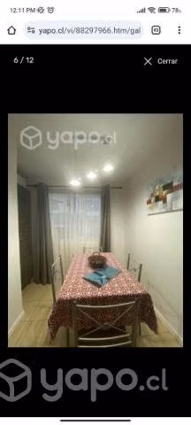 Se arrienda casa amoblada