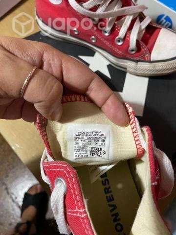 Zapatillas Converse Rojas - Imagen 2