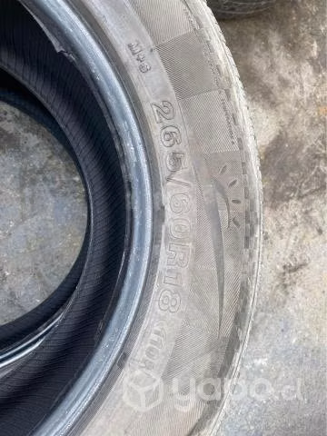 Neumáticos 2 unidades 265/60 R18