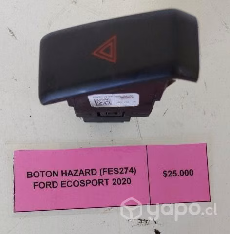 Boton Hazard (FES274) Ford Ecosport 2020