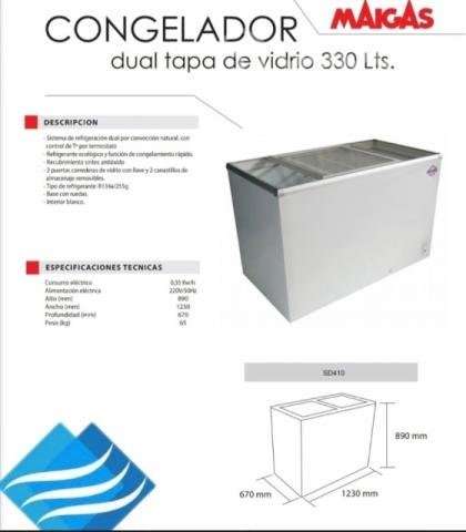 Congeladora Maigas 330 litros - Imagen 3
