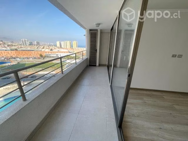 Se arrienda departamento nuevo 1d 1 b vista al mar