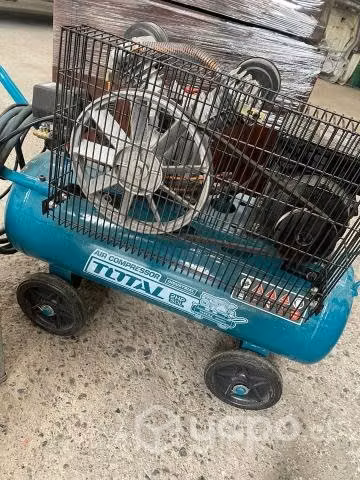 Compresor de aire 2hp 50 litros doble piston