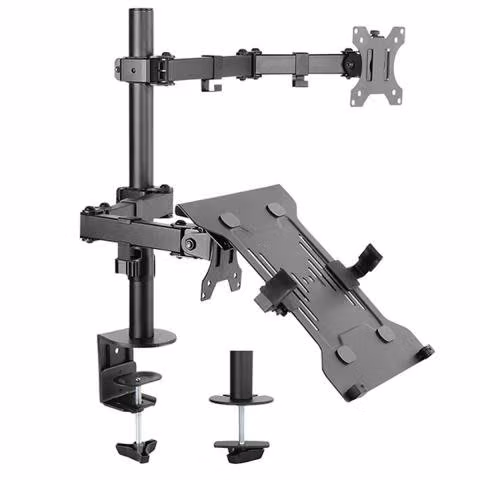 Soporte de escritorio, para monitor y notebook. ti