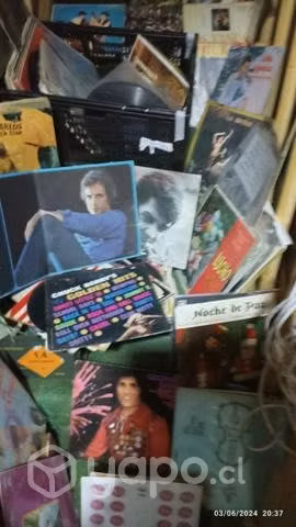 Discos long play y singley