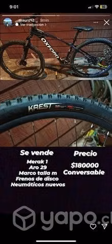 Bicicleta oxford