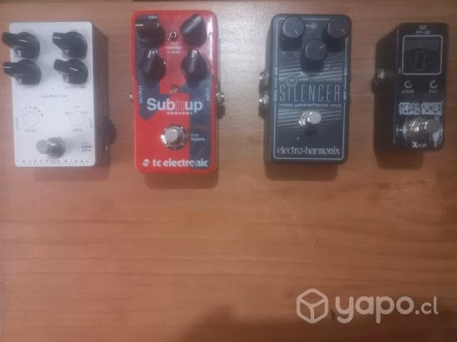 Pedales de guitarra