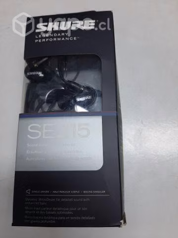 In ear se215 shure audífonos