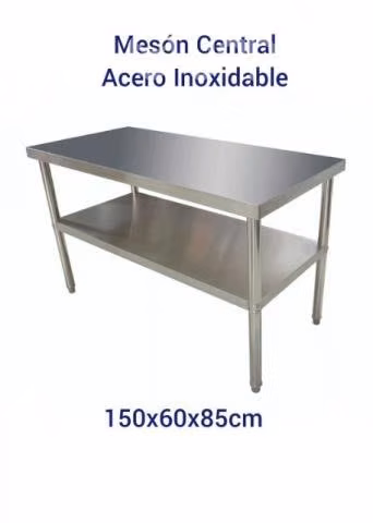 Mesón Acero Inoxidable 150
