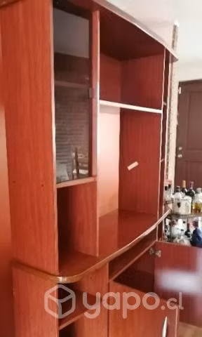 Mueble Rac color café. - Imagen 3