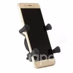 Soporte de celular para moto en X para espejo