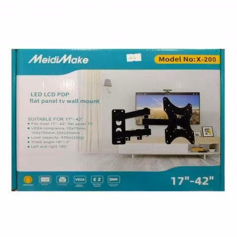 Soporte de televisor CON BRAZO MOVIL Y ANGULACION