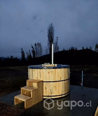 Tinajas de madera revestidas en fibra de vidrio