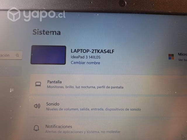 Notebook lenovo - Imagen 4