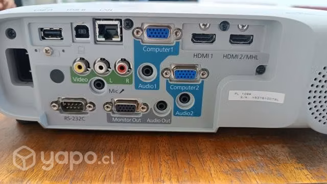Proyector Epson Powerlite 109w - Imagen 4