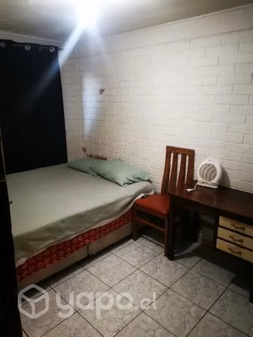 Arriendo pieza amoblada