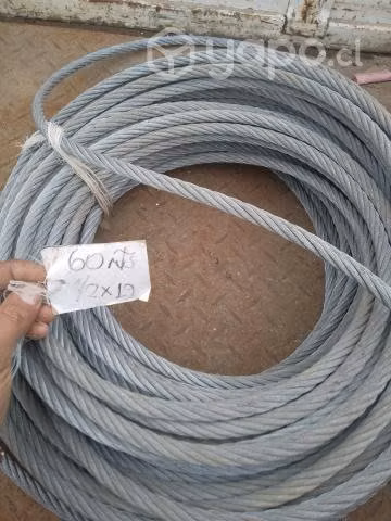 Piola de acero 60mts