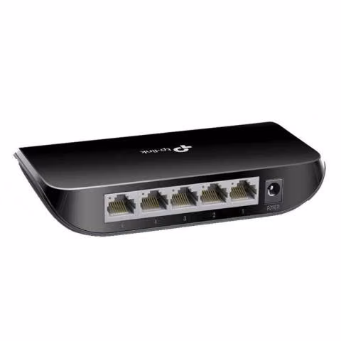 Switch tp-link, 5 puertos gigabit rj45. tl-sg1005d