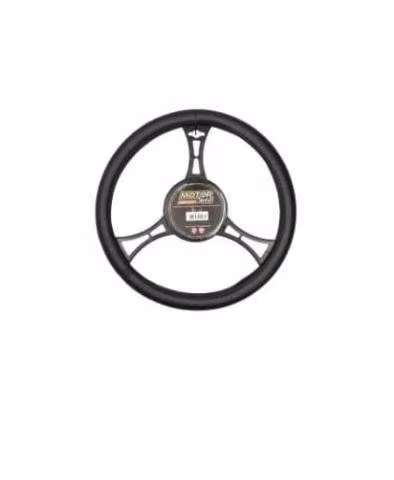Cubre volante negro