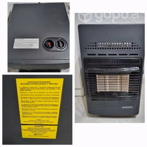 Estufa a gas semi nueva 3 quemadores